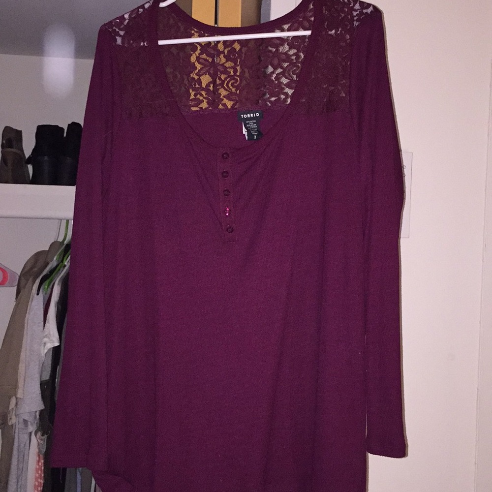 Torrid long sleeve top